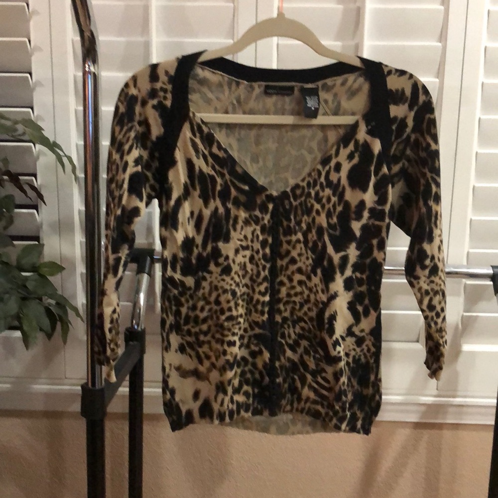 Moda International Leopard Top
